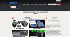 Desktop Screenshot of cavsoutlet.com
