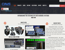 Tablet Screenshot of cavsoutlet.com